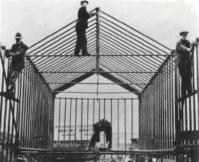 The preparation of a cage for Nessie
